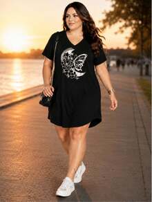 Plus Size Dresses - LUNA PLATA - Ver 6