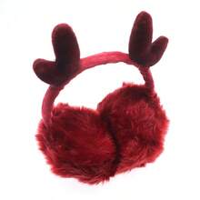 Cute Cat Ear Faux Fur Foldable Ear Warmers, Women Windproof Thermal Winter Ear Covers, Outdoor Cycling Daily Cold Weather Accessory - Multicolor - View 1