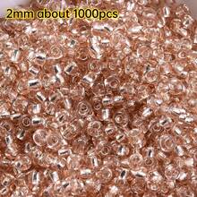 1000pcs Shiny Charm Czech Glass Seed Beads For DIY Jewelry Making Bracelet Necklace Earring Sewing Craft Accessories - Millet Pearl - View 17