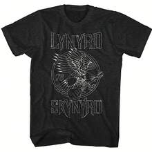 Lynyrds Skynyrds 73 EAGLE SEAL SOUTHERN ROCK T-Shirt NWT S-2XL Licensed & Official - 黑色 - 查看 1