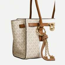 Michael Kors Women Top Handle Bags - Beige - View 5