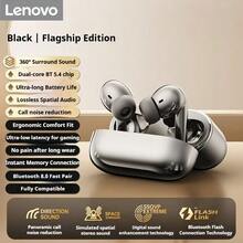 Lenovo -5.4 Bluetooth Earphones: In-Ear Noise Cancellation, Low Latency, HD Calls, Stereo Sound, Compatible With Multiple Devices. - View 17