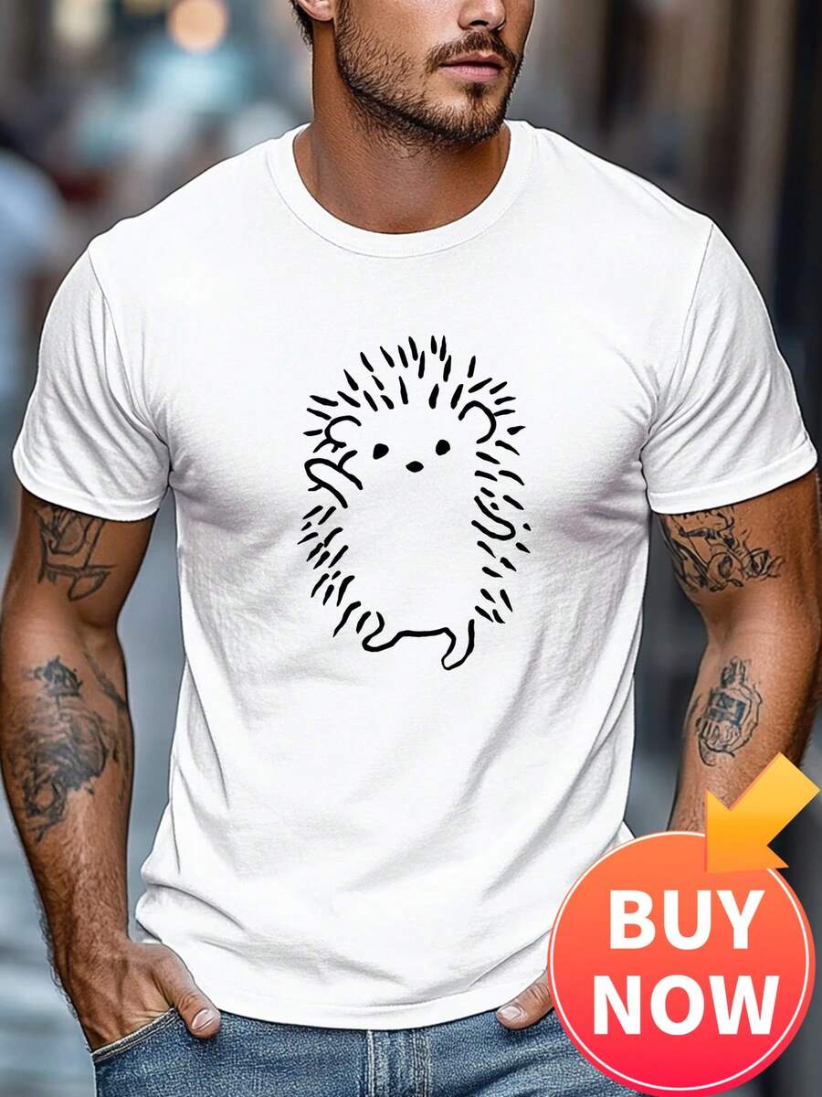 Men Outdoor Tees & Tanks - 白色 - 查看 1
