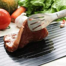 Tabua Magica Descongelar Rápido Carne Express Alimentos - Preto - Visão 1