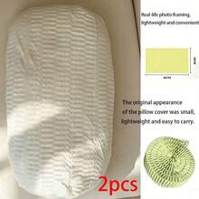 2 Sets Cool Breathable Full Pillowcase Set, Non-Slip Independent Pillowcase, Solid Color Easy To Put On, Soft And Skin-Friendly, Suitable For Hotel Use - View 11