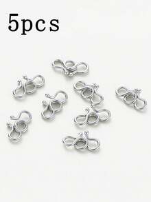 5PCS 18K Gold Plated Brass W-Shaped Connector, Jewelry Connecting Accessories, Jewelry Findings, Jewelry Connectors, Suitable For Making Necklaces, Bracelets, DIY Jewelry Making Materials. Jewelry Making Accessories - Connecting Buckle - View 11