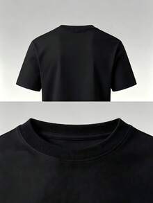 Men T-Shirts - Black - View 4