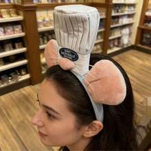「Cooking Mouse」主題髮箍，柔粉色，適合主題派對，派對裝飾髮箍，趣味拍照道具，萬聖節裝扮 - A - 查看 7