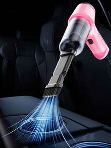YAIUZGOO 3-In-1 Car Vacuum Cleaner, Powerful Suction, Portable Handheld Wireless Vacuum, Suitable For Wet And Dry Use, Car Accessory, 2400mAh - B - View 4