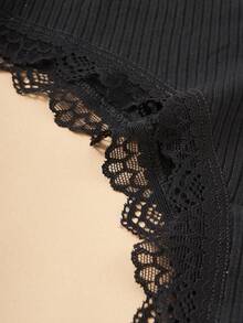 16pcs Women's Floral Contrast Lace Trim Cotton Panties, Everyday Underwear - Multicolor - View 6