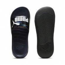 Puma Popcat Slide 20 Slippers Non-Slip Wear-Resistant Lightweight Breathable Comfortable Beach Outdoor - Black - View 4