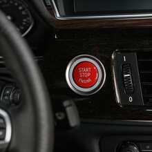 1件裝引擎啟動/停止按鈕蓋,防刮內飾飾條,適用於BMW 3 5 6 7 E F G底盤 E90 F10 F30 G30,汽車內裝配件 - 新的 - 查看 9