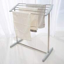 Freestanding Towel Rack, 62*36*70cm ,Metal & Plastic Multi-Purpose Drying Rack For Towels, Socks, Small Clothes - A - View 1