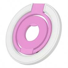 1PC Colorblock Magnetic Phone Ring Holder, Compatible With MagSafe, 360° Rotating Magnetic Phone Grip Stand, Double-Sided Magnetic Finger Ring With Kickstand, Compatible With Iphone Air 17, 16, 16e, 15, 14, 13, 12 Pro Max - Multicolor - View 13