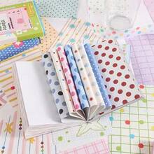 100pcs Colorful Polka Dot Pattern Paper, Macaron Color Palette, Suitable For Planner, Diary, DIY Decoration Collage, Background Paper - Colorful Paper Collection - View 3