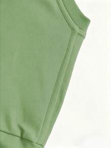 Lightweight Breeze Tee, Oversized Quick Dry Pure Cotton, Daily Work Casual Top For Men - 淺綠色1 - 查看 5