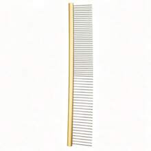 1 buah Sisir Hewan Peliharaan Stainless Steel, Desain Gigi Ganda Rapat & Jarang, Sisir Perawatan untuk Mengurai Rambut Kucing dan Anjing, Perawatan Rambut Panjang, Pengangkatan Rambut yang Mengembang, Alat Pembersih Perawatan - View 11