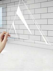Transparent Protective Film For Kitchen Walls, Suitable For Stove Area, Cabinet Room And Living Room Walls, Oil-Resistant, Heat-Resistant, Waterproof, Easy To Apply Decorative Film - View 6