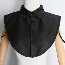 4/2/1 Detachable Fake Collar, Unisex, Business Casual Style, Suitable For Layering With Sweaters And Shirts, Halloween - Multicolor - View 13