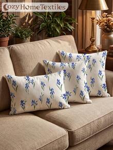 1pc/2pcs Printed Pillowcase (Pillow Insert Not Included), Single-Sided Print, Soft & Breathable, Skin-Friendly & Durable, Suitable For Home Decor, All Seasons, Machine Washable, - Multicolor - View 5