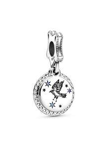 1pc S925 Sterling Silver Animal Combination Style DIY Jewelry Pendant Beads Jewelry Accessories Suitable For Women's Bracelets And Necklaces - Silver - View 2