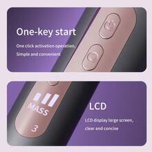 多功能電動頭皮按摩梳 2合1，適用於頭髮與頭皮護理，USB充電，LED顯示，結合護髮油塗抹與按摩功能，女性最佳禮物選擇 - 多色 - 查看 8