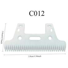 Hair Clipper Replacement Blade 2-Hole Staggered Tooth Ceramic Moving Blade, Wireless Hair Clipper Replaceable Blade, Suitable For Hair Clippers - Multiple Styles - View 9