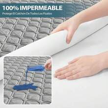 Mattress Protectors & Encasements - Grey - View 3