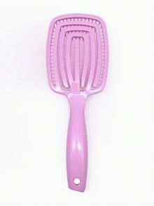 Square Hairbrush For Wet And Dry Hair, Detangling Comb With Gentle Bristles, Scalp Massage And Hair Smoothing Tool, Back To School Hair, Travel Essentials Christmas Gift - Multicolor - View 12