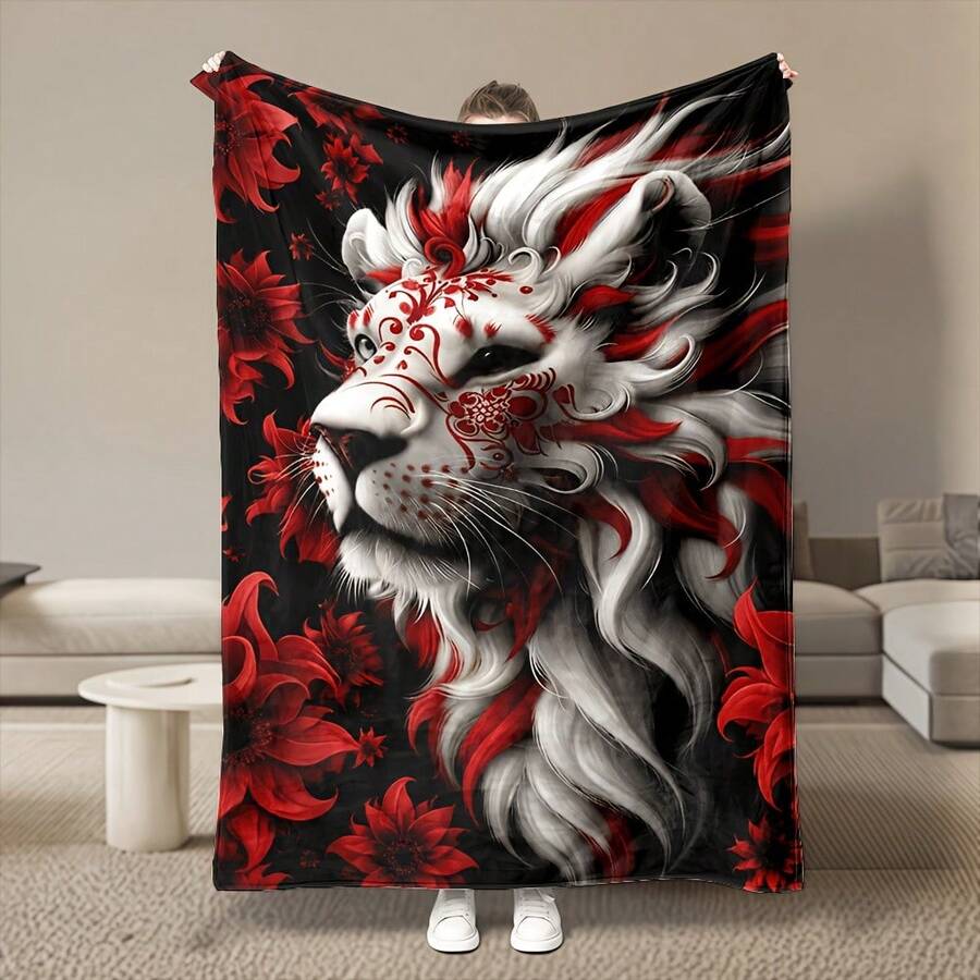 Sofa Blankets, Throw Blankets & Nap Blankets - Black and White - View 1