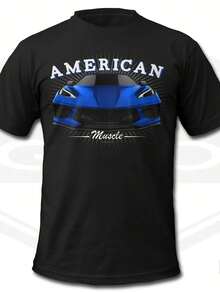2020 Chevrolet  C8 's T-Shirt - An Classic Car Fan Art - Black - View 1