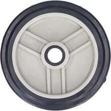 4 Inch Air Compressor Wheels, ABS Material, Diameter 95 Mm/3.7 Inch, Thickness 22 Mm/0.87 Inch - Multicolor - View 1