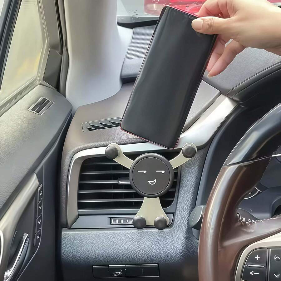 1 قطعة حامل هاتف للسيارة، حامل فتحة تهوية السيارة الدوار، حامل هاتف GPS للملاحة في السيارة