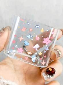 1 Set Casing Pelindung Pengisian Cepat Standar Eropa Motif Hewan Laut Berwarna-warni Gaya Jepang, Casing Transparan Anti Gores Perlindungan Penuh, Casing Pelindung Motif Kartun Laut Tahan Debu dan Guncangan, Aksesori Pengisian Daya untuk Anak Perempuan, Hadiah Ideal untuk Hari Anak, Hari Valentine, Hadiah Kecil yang Terjangkau dan Praktis - Bintang laut peliharaan yang menggemaskan [Standar Eropa] - View 4