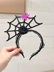 Halloween Fun Pumpkin Headband, Unique Cute Photo Prop Hair Accessory, Suitable For Cosplay Costume Performance - Multicolor - View 7