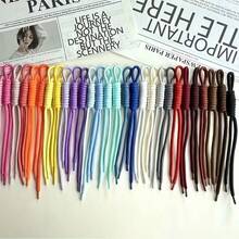1-100pcs Colorful Dopamine Braided Polyester Handmade Rope, DIY Bag, Phone Chain, Jewelry Pendant Fashion Accessories - Multicolor - View 7