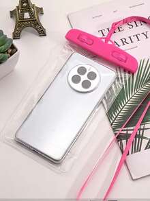 Waterproof Phone Pouch Transparent Sealable Touchscreen Operation Full Coverage Portable Phone Case For Swimming/Surfing Multiple Colors Available - Multicolor - View 6