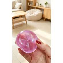 Apel Kristal dengan Warna Lembut, Kulit Ultra Tipis, dan Tekstur Halus dan Lembut. , Squishy Keju, Pangsit Squishy, Mainan Gelisah, Squishy - apel - View 9