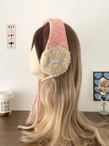 Cute Cat Ear Faux Fur Foldable Ear Warmers, Women's Windproof & Warm Winter Ear Covers, Outdoor Cycling Daily Cold Weather Accessory - Multicolor - View 8
