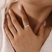 Be Kind...Of A Bi*Ch Ring, Engraved Band Ring, Custom Mantra Ring, Inspirational Jewelry, Birthday Gift For Her, Best Friends Gift - Multicolor - View 10