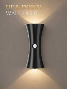 1/2/4pcs Lampu Malam Sensor Gerak LED Lampu Dinding Perekat Magnetik Nirkabel 3 Mode Pencahayaan Mode Malam Otomatis Tidak Perlu Pengeboran Cocok Untuk Lorong Kamar Tidur - normal - View 2
