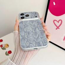 1 buah Casing Ponsel Pelindung Lembut Anti-Jatuh Klasik Motif Leopard dengan Elemen Emas dari Kulit PU, Kompatibel dengan Apple 17Pro/17/Air/17Promax/11/12/13/14/12 Pro Max/16 Pro/15 Series, Perlindungan Lensa, Hadiah Liburan - MultiWarna - View 4