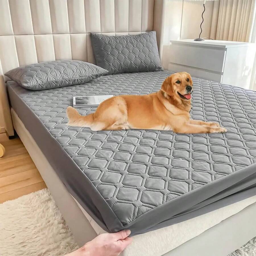 Mattress Protectors & Encasements - Grey - View 1