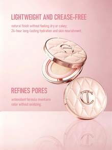 Charlotte Tilbury Pillow Talk 美顏氣墊底妝 #2N Fair Color 12g/0.42 Oz | 靈感來自粉色燈光迷人光澤的 Pillow Talk 濾鏡效果 | 絲滑柔順、健康光澤感 + 平滑第二層肌膚妝效 - 2N - 12g - 查看 2