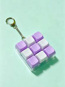 Clickable Keyboard Pendant, Crisp Key Feedback, Creative Keyboard Pendant Bag Decoration, Bag Charm, Keychain Accessory, Adult Keychain, Car Keychain, Improve Focus, Relieve Anxiety During Work And Travel, Focus And Relax Zipper Keychain, Birthday Gift, Party Gift, Holiday Gift, Gothic Y2K Style Lanyard With ID Card Holder, Car Accessory, Bag Decoration, Back To School (No Electricity) - Multiple Styles - View 19