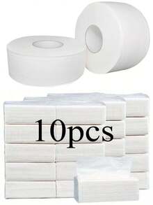 10PCS/14PCS/1PC Pack Facial Tissues, Value Pack For Hotel, Restaurant, Eatery, Commercial And Home Use - Multicolor - View 1