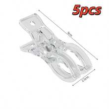 10pcs 3.5 Inch Heavy Duty Transparent Plastic Spring Clamps | Multi-Purpose Balloon Arch Fixing Clips, Suitable For Backdrop Fixing, Durable Craft Clamps, Applicable For Birthday Party, Wedding Decoration, Halloween, Christmas Decoration, Woodworking Projects And Photography Studio, Essential Tool Set For Enthusiasts. - Upgraded Version - View 11