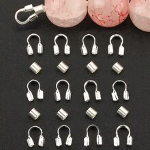 200-1000件 DIY 珠寶製作連接件,適用於珠寶製作、手工串珠、隔珠連接件、U型扣環 - 首飾製作套裝 - 查看 2
