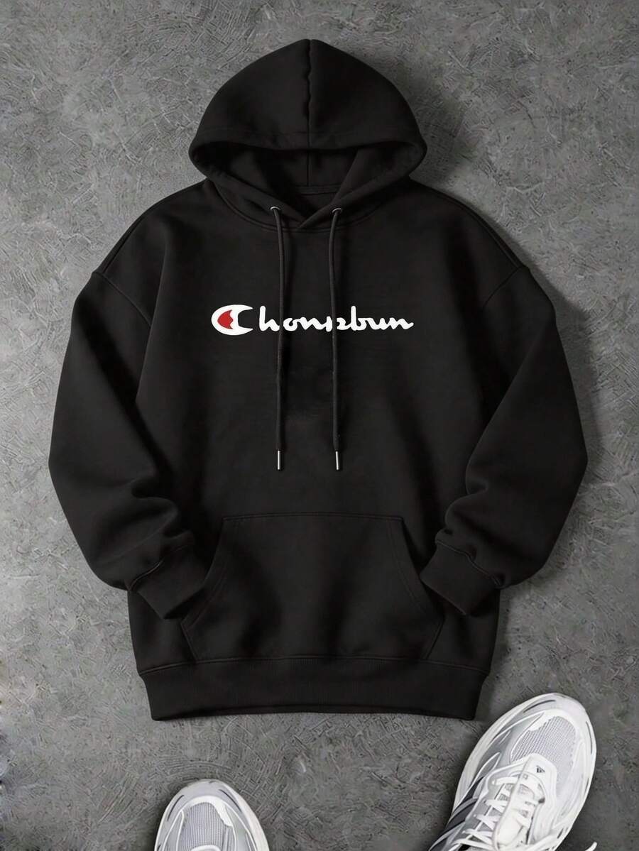 Men Hoodies - Black - View 1
