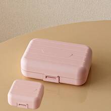 Portable Travel Mini Pill Box, Pill Box, Small Pill Box | Travel Weekly Pill Box, 7-Day Pill Box, 7-Compartment Pill Box, Waterproof & Moisture-Proof Pill Box, Travel Pill Box, Fish Oil, Health Product Pill Box, - Multicolor - View 13